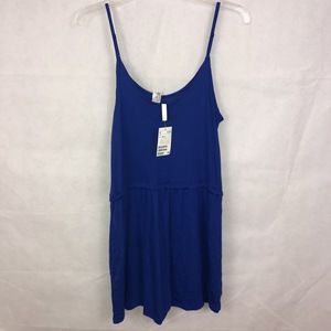 H&M Divided Cobalt Blue Romper Size XS NWT